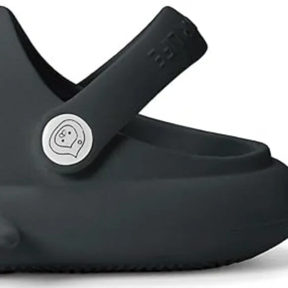 Size12-13 LittKids Shark Slides Boys Girls Toddlers Cloud Slides Cute Cartoon - Picture 9 of 9